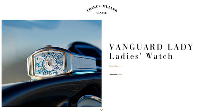 FRANCK MULLER オフィシャルサイト リニューアル