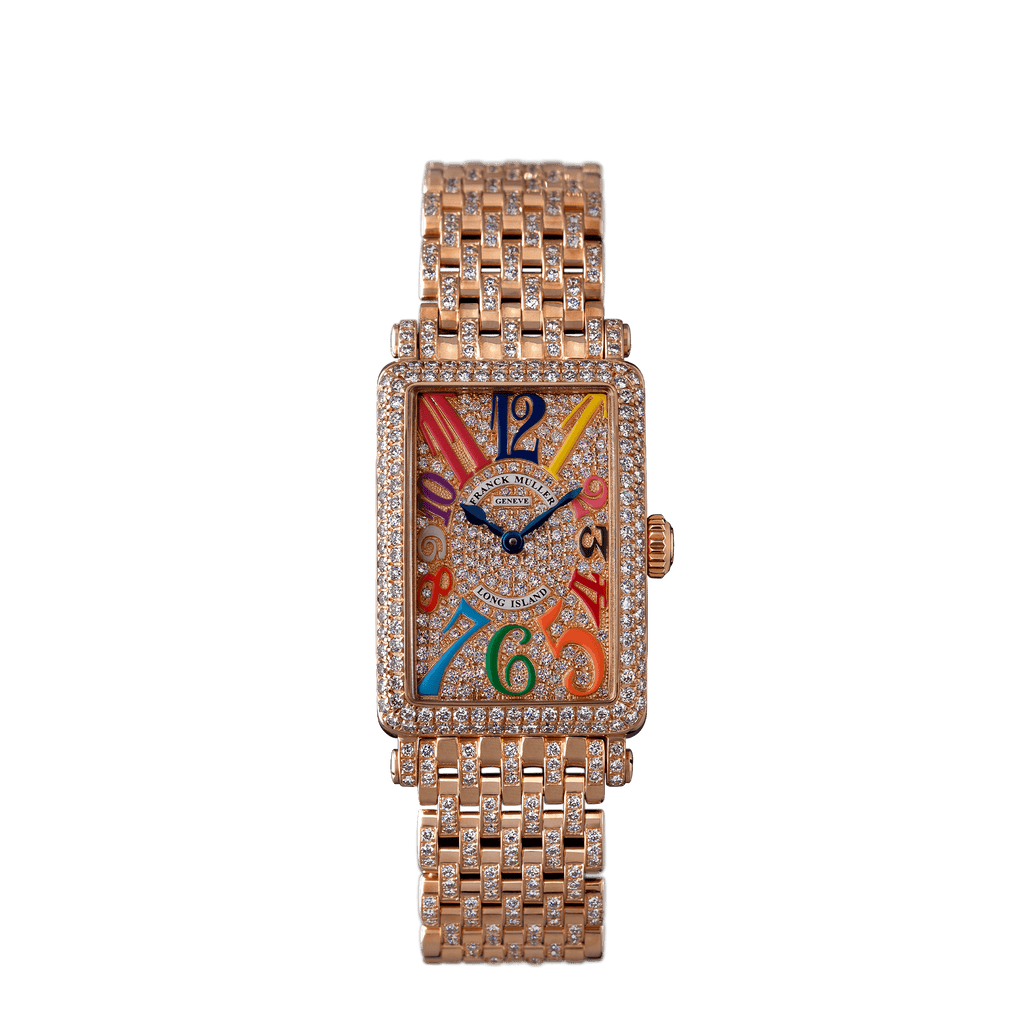 美品FRANCK MULLER フランクミュラー ロングアイランドカラードリーム フランク ミュラー ロングアイランド クレイジー カラードリーム