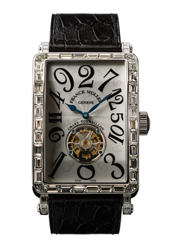 LONG ISLAND CRAZY HOURS TOURBILLON BAGUETTE CUT DIAMOND | Watch Collections  | FRANCK MULLER