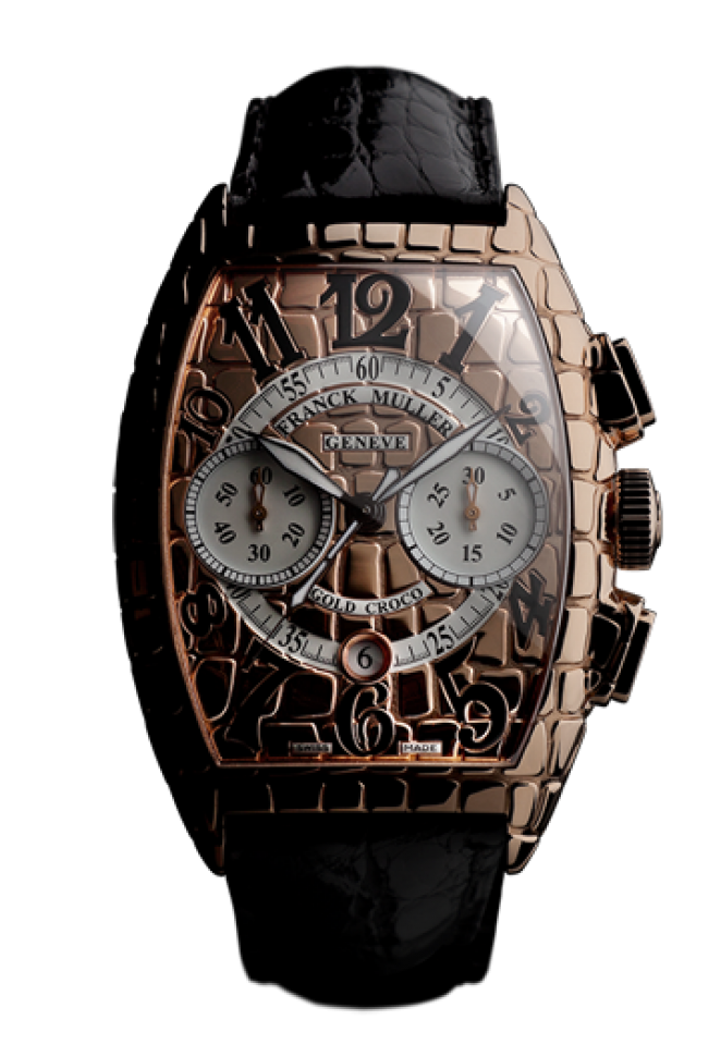 GOLD CROCO CHRONOGRAPH | Watch Collections | FRANCK MULLER