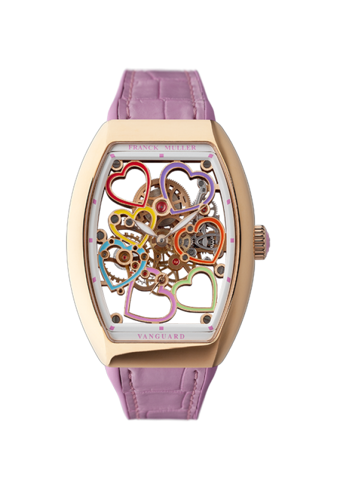 VANGUARD LADY HEART SKELETON br Watch Collections