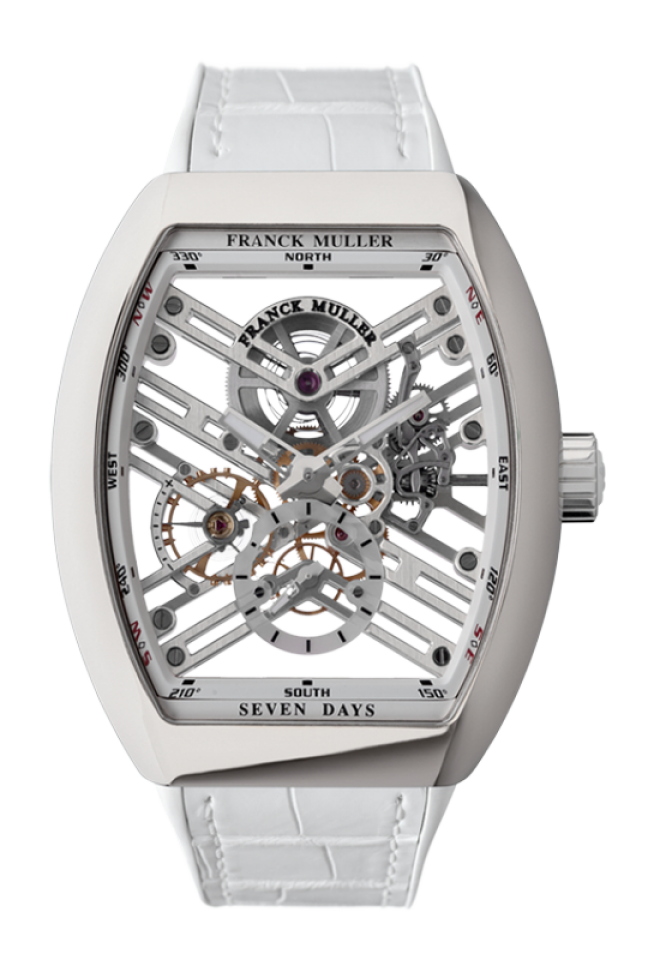 VANGUARD 7 DAYS POWER RESERVE SKELETON | Watch Collections | FRANCK MULLER