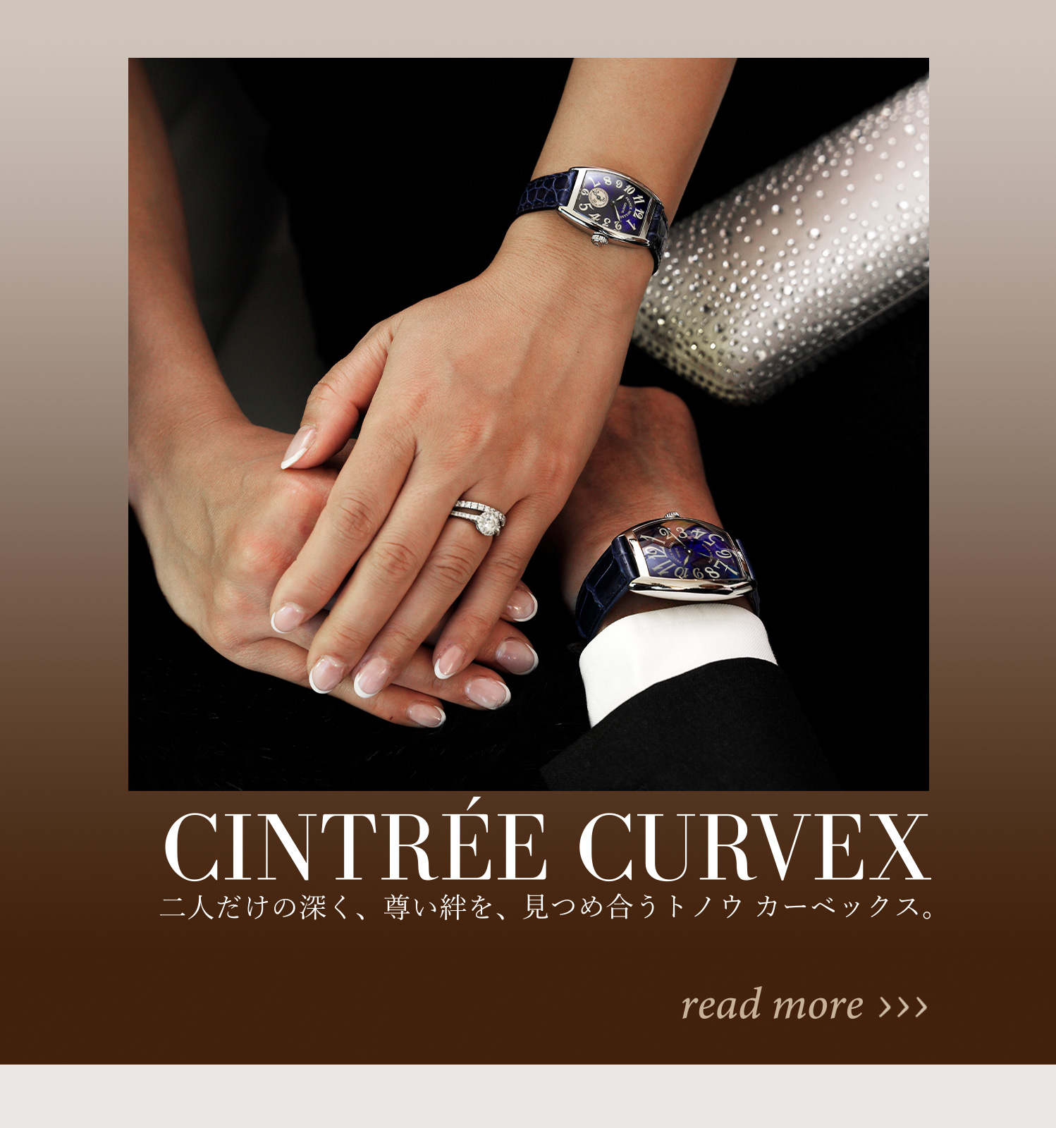 CINTREE CURVEX：二人だけの深く、尊い絆を、見つめ合うトノウ カーベックス。